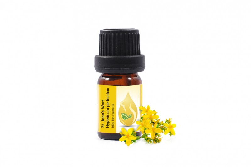 Жълт кантарион - 100% натурално етерично масло (10мл)