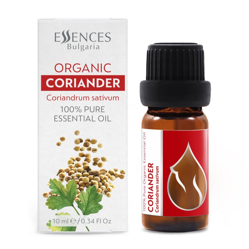 Био етерично масло Кориандър (семена) (10мл)