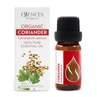 Био Кориандър (семена) етерично масло (10мл)