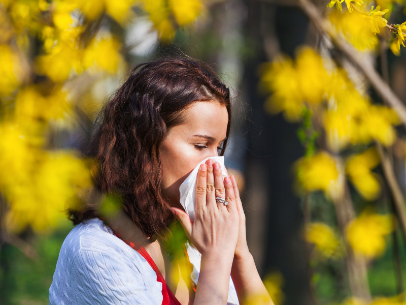 Етерични масла при пролетни алергии