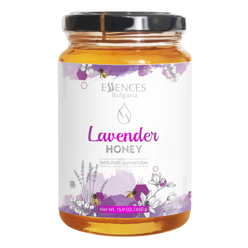 Пчелен мед от Лавандула- 100% натурален (450гр)