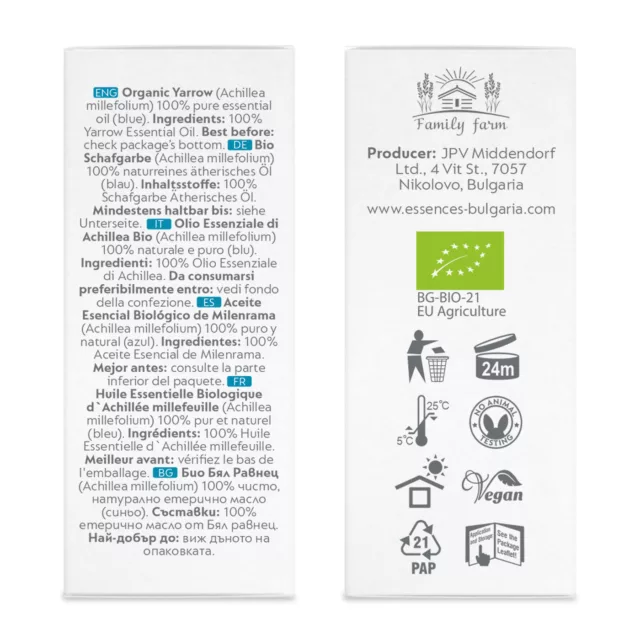 БИО Етерично масло Бял равнец 13