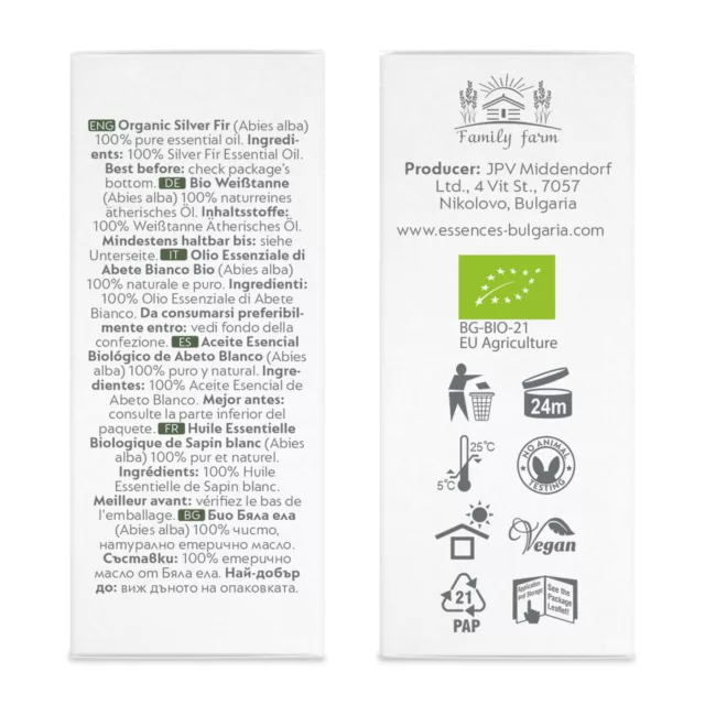 БИО Етерично масло Бяла ела 7