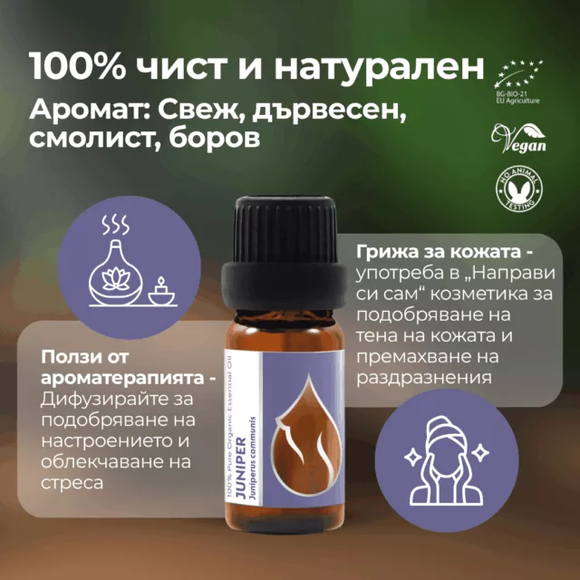 БИО Етерично масло Хвойна 1