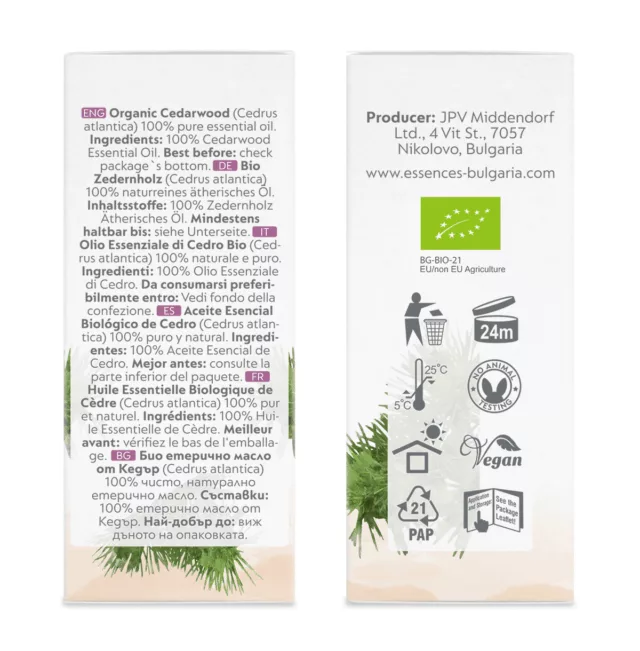 БИО Етерично масло Кедър 6