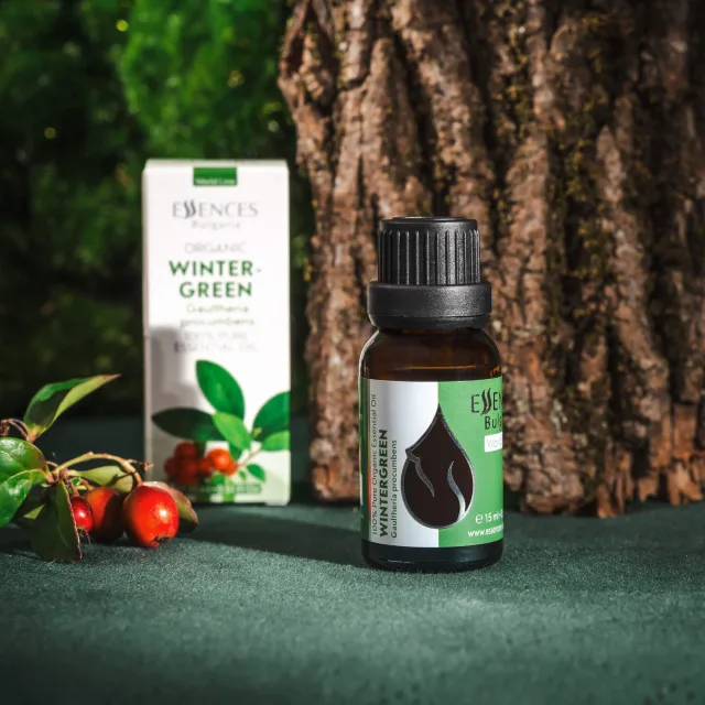 Wintergreen essential oil box essences bulgaria